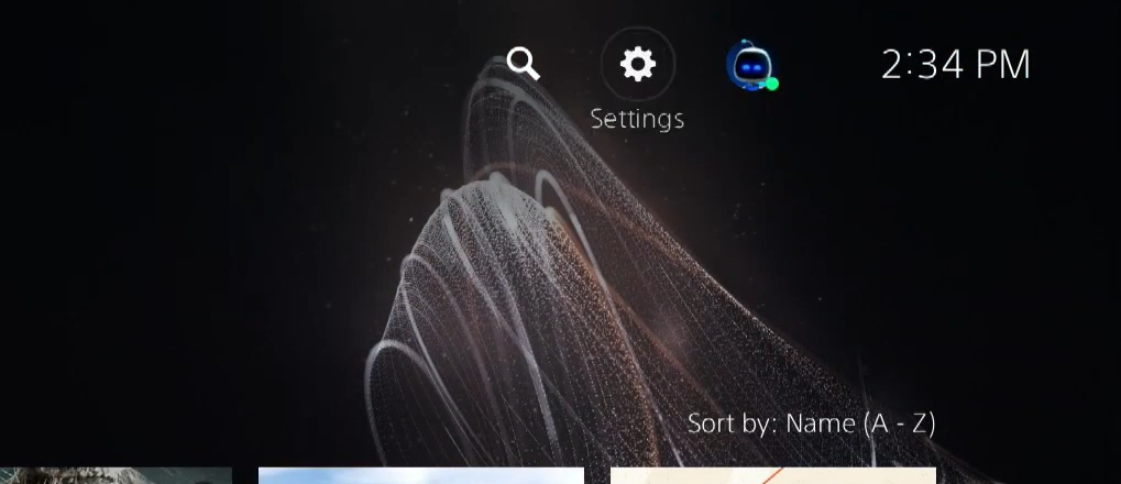 PS5 Settings
